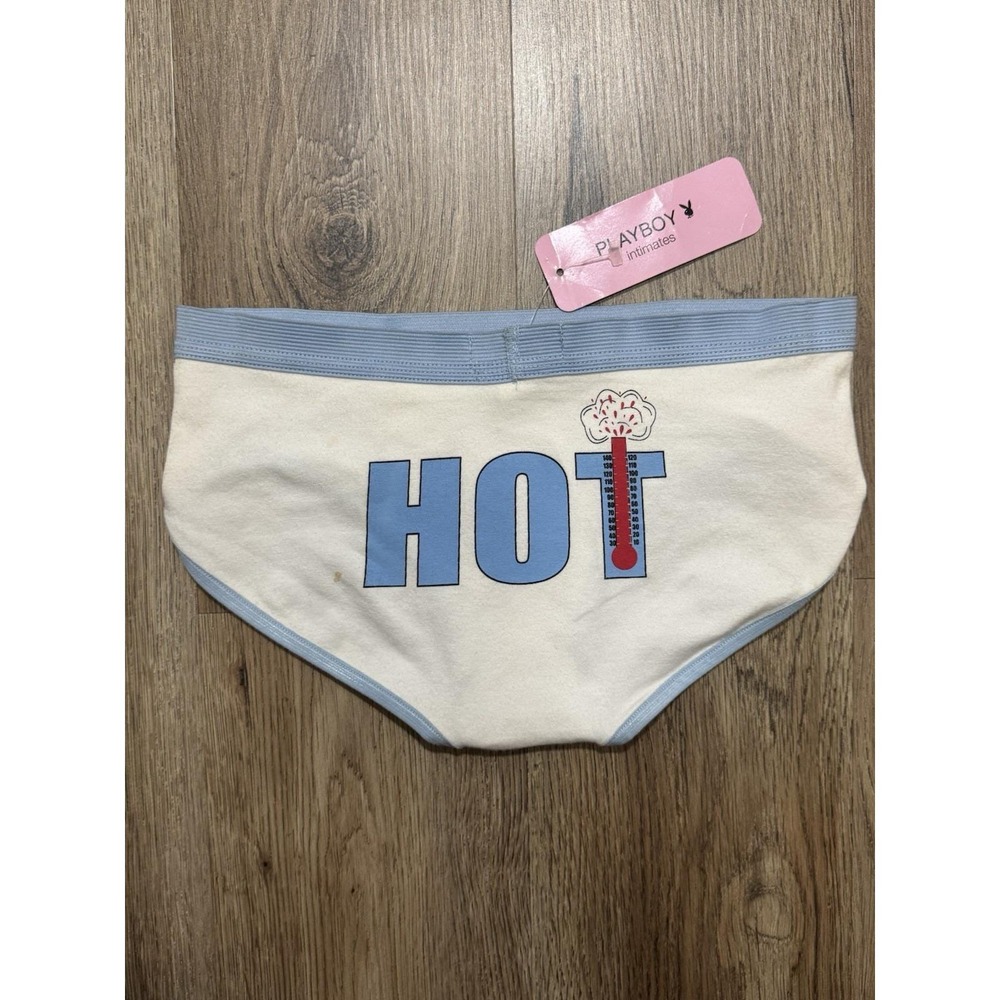 Y2K Vintage Playboy Bunny Head HOT Briefs‎ Underwear Size S